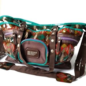 George Gina & Lucy | Mountain Mama Diaper/Tote Bag Crossbody